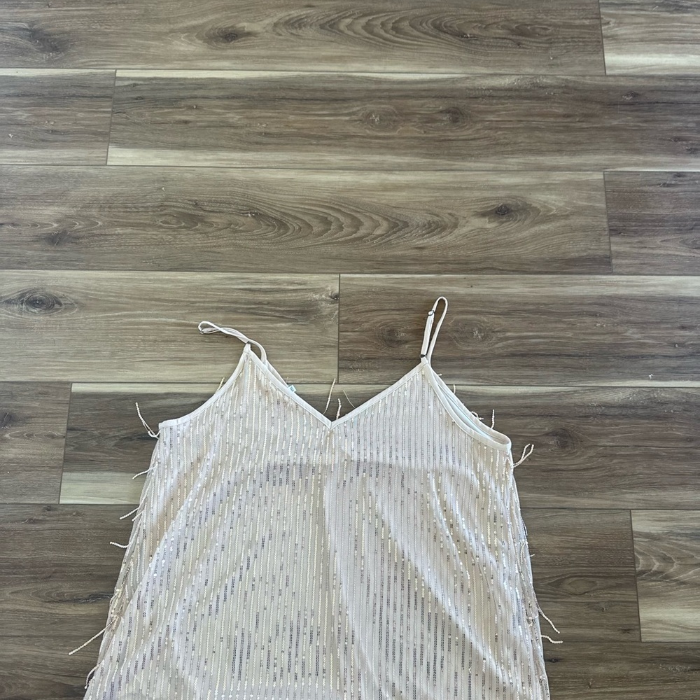 Maurice’s womens champagne eyelash tank top size XXL NWT - Picture 5 of 5